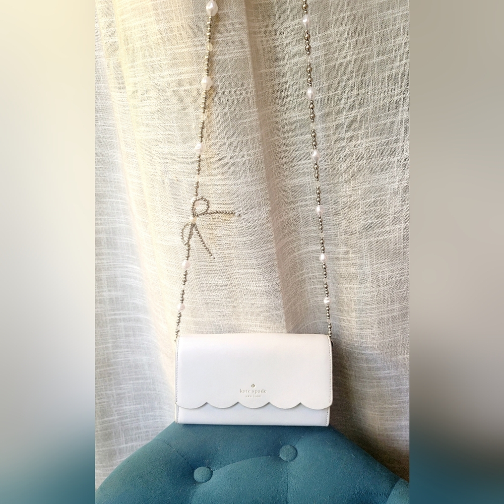 Kate Spade White Crossbody Bag